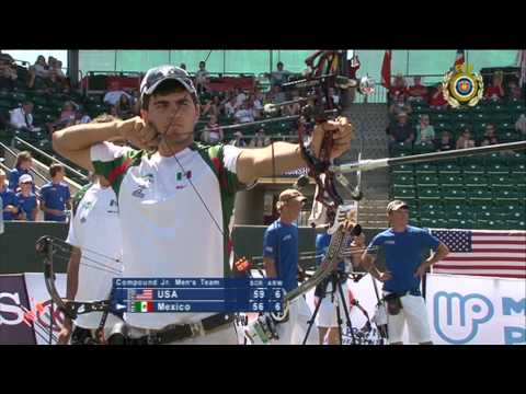 USA v Mexico – compound junior men's team gold | World Archery Youth Championships 2009