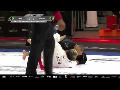 MIKE PEREIRA vs GERSON CARVALHO - ABU DHABI GRAND SLAM JIU JITSU 2022