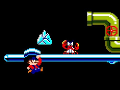 Mario Bros. (Arcade) Playthrough