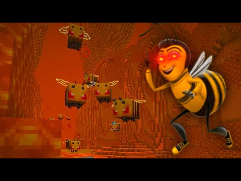 The BEE dimension is HELL -minecraft-