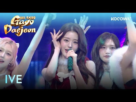 IVE - Rebel Heart (Christmas Ver.) | 2025 SBS Gayo Daejeon | KOCOWA+