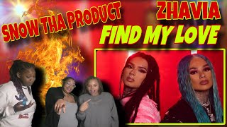 Snow Tha Product, Zhavia - Find My Love | REACTION