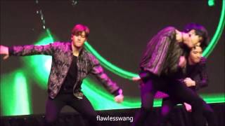 170218 GOT7 Turbulence in Jakarta - Boom x3 (Jackson focus)