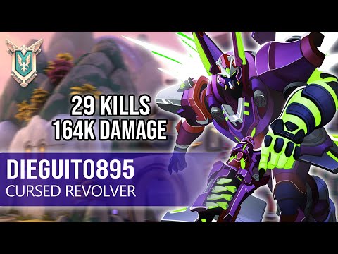 29 Kills 164K Damage dieguito895 Androxus Paladins Competitive (Master) CURSED REVOLVER