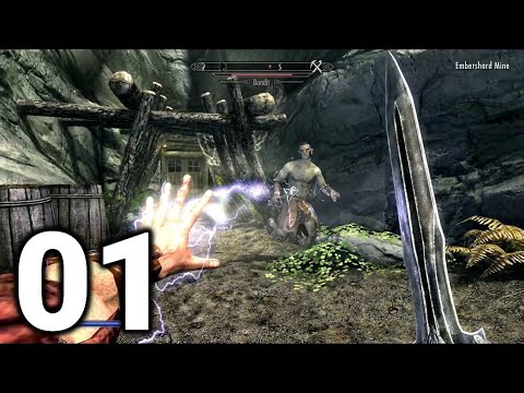 Skyrim: Anniversary Edition Playthrough (PS4) - Part 1 - The Journey of Altimus Begins