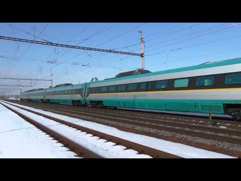 EJ 680.001 Pendolino jako vlak SC 508 Pendolino