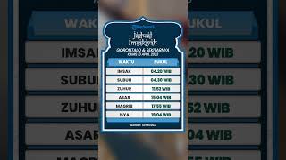 Jadwal Salat dan Imsakiyah Wilayah Gorontalo dan Sekitarnya, Kamis 13 April 2023
