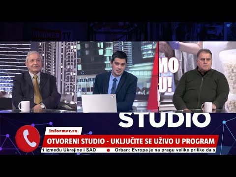 OTVORENI STUDIO - Tramp pušta EU niz vodu! Naš put trnovit, obraz čist!