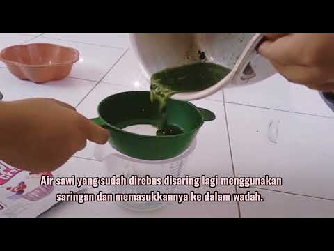 Praktik Pembuatan Ice Cream Gelato (sawi hijau) Kelompok 6