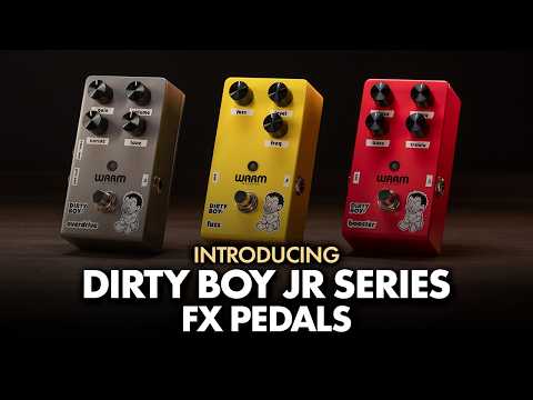 Introducing Dirty Boy Jr. Series FX Pedals | Warm Audio x Dirty Boy Official Collaboration