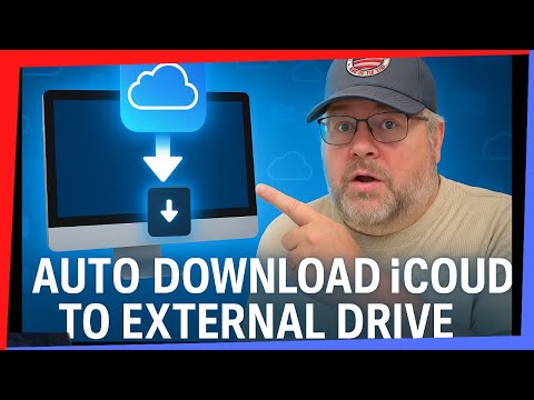 Back up iCloud files to an external drive automatically ￼