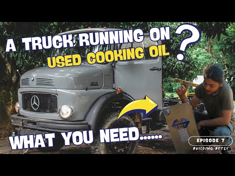 Waste Cooking Oil | Building Betsy - EPISODE 7 | Heat Exchanger | DIY Camper Build