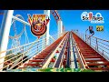 2024 Viper Roller Coaster On Ride Front Seat 4K POV Six Flags Magic Mountain