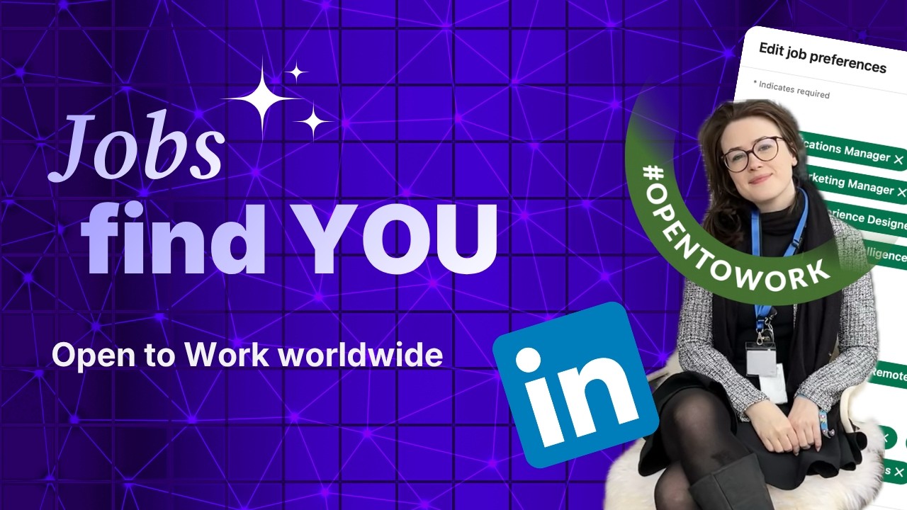 Open to Work HACKS for international Jobs 🔎 I LinkedIn Guide 2026 [English]