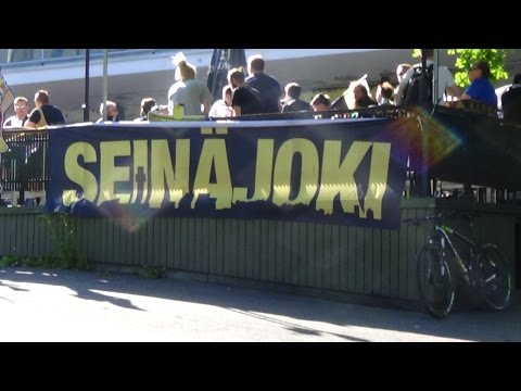 Kannattajat matkalla otteluun Sjk vs FH hafnarfjördur (UEFA europa league)