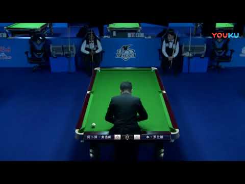 Abbezzot Florent (REU) VS Ben Rowland (UK) - Overseas - 2018 World Chinese 8 Ball Masters