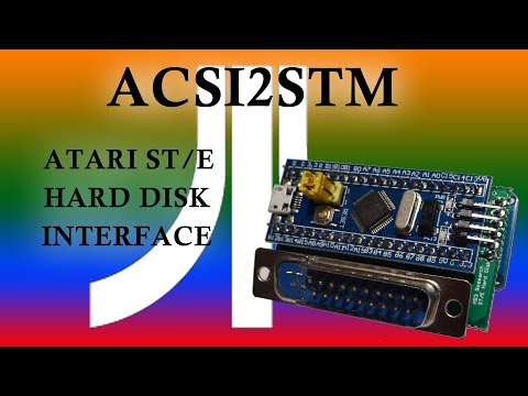 ACSI2STM Atari ST/E Hard Disk Interface