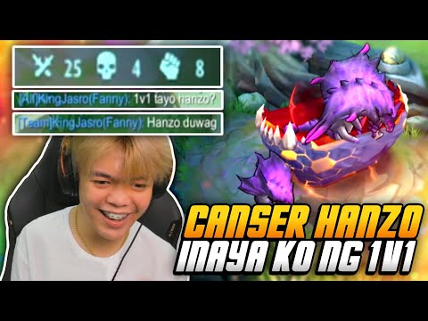 PINAGTRIPAN AKO NANG HANZO KAYA SIDELANE FANNY GINAWA KO!! (25/4/9) - MLBB