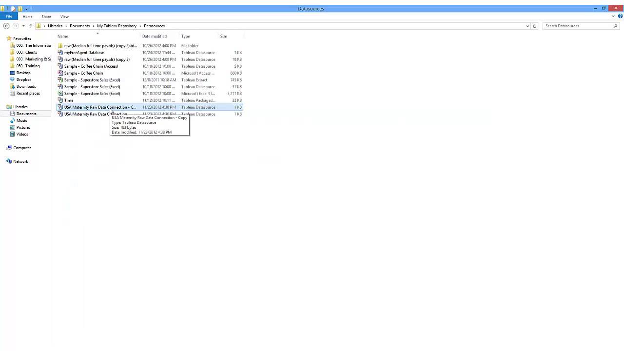 Tableau Generic SQL Connection