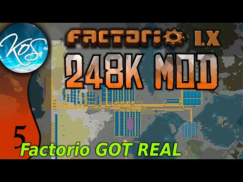 Factorio 248k Mod 05 - THE STAKES HAVE BEEN RAISED! - Tips & Tricks