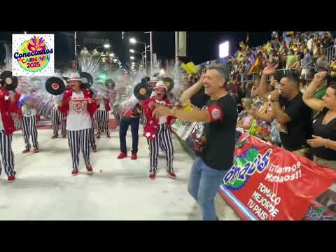 Salida show Batería Nota 10, Comparsa Imperio 5ta noche 2025. Hinchada Imperial