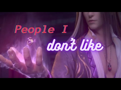 YAN WUSHI | AMV | PEOPLE I DON'T LIKE || THOUSAND AUTUMNS