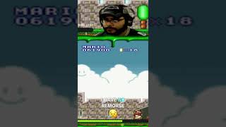 Unleashing Fury: No Remorse in Mario&#39;s Quest #shorts