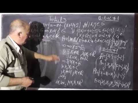 2/2 Lectia 270 - Teste: Structuri algebrice Radacinile reale ale unei ecuatii polinomiale - Clasa 12