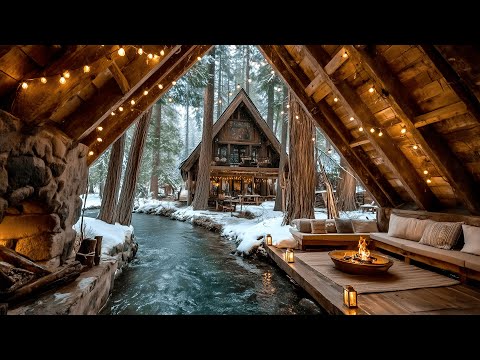 You Feel This Calm? A Riverside Porch Fire pit & Nature sounds Like No Other