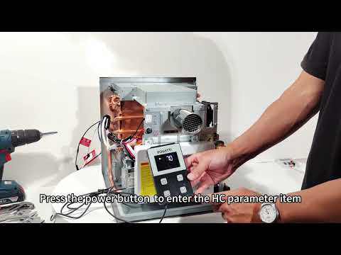 Fogatti RV Tankless Water Heater HC value parameter adjustment