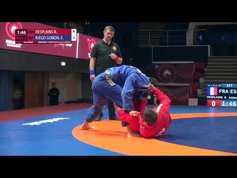 BRONZE Men's GP Gi - 100 kg: R. DESPLAINS (FRA) v. E. RIEGO GONZAL (ESP)