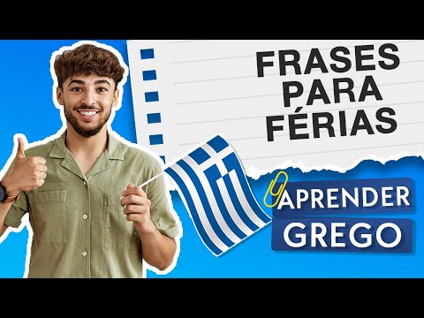 60 FRASES PARA FÉRIAS 🇬🇷 APRENDER GREGO