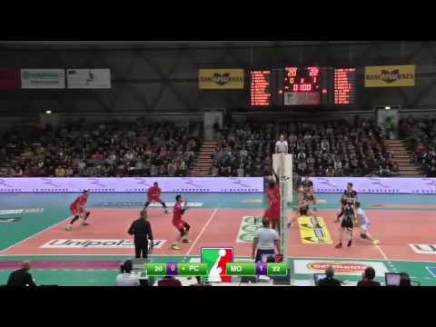 Highlights LPR Piacenza - Azimut Modena 1-3 (27-11-2016)