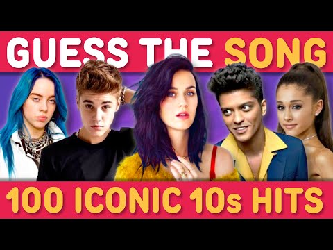 ULTIMATE 2010s SONG QUIZ 🤯 🎵 GUESS THE 100 GREATEST SONGS FROM THE 10s | Song Quiz