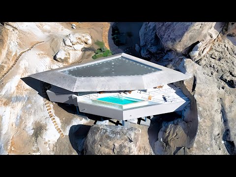 Saudi Arabia's Desert Rock Resort, Ultra-Luxury Mountain Hideaway (4K Hotel Tour & Vlog)