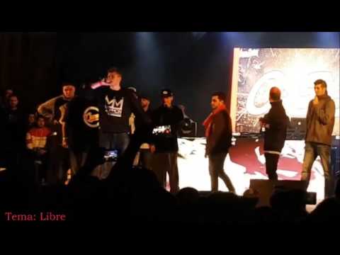 Aczino / Kaiser  /Papo / Dtoke vs Chuty / Skone/  Blon / Bta   España   1era Ronda 4x4 Libre