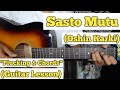 Sasto Mutu - Oshin Karki | Guitar Lesson | Plucking & Chords | (Sajjan Raj Vaidya)