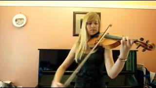 Hot Girl Lara Plays Halo Theme on Violin