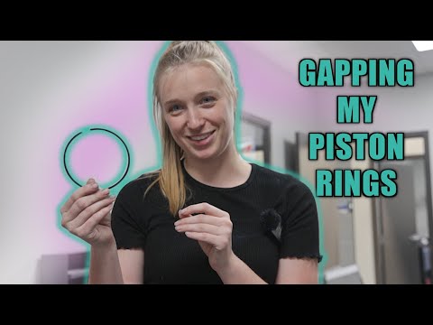 Gapping Piston Rings for 416 NA Build