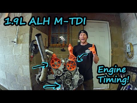 HOW TO: 1.9L alh M-TDI engine & injection timing for MK1 VW Rabbit