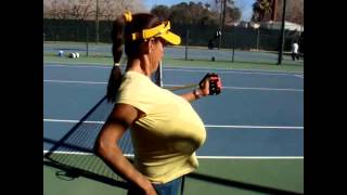 Minka Quick Tennis Exercise Strengthen Rotator Cuff
