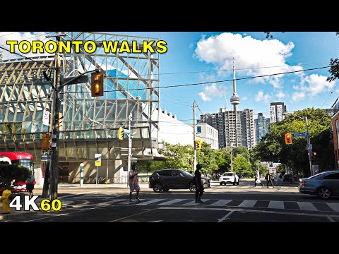 Toronto Walk - St George St & Beverley St on July 20, 2020 [4K]
