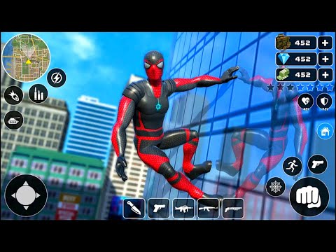 Spider Ninja Rope Hero Miami Gangster City - Android Gameplay