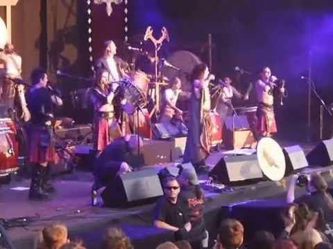 Corvus Corax & Wadokyo live - Feuertanzfestival 2014