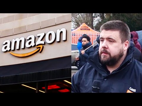 U.K. Amazon Workers Join Worldwide Fight For Better Rights