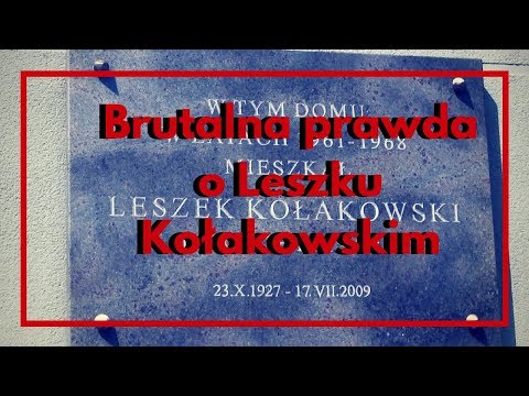 Leszek Żebrowski – Leszek Kołakowski „filozof”, „myśliciel”, „legenda”