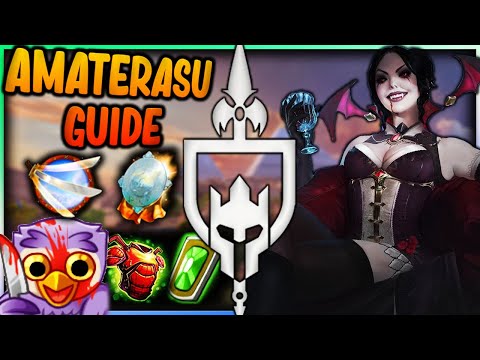AMATERASU SOLO GUIDE: PASSIVELY SO GOOD! | Incon | Smite