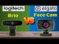 Elgato Facecam VS Logitech BRIO Webcams Comparison | Which Webcam Is BETTER?