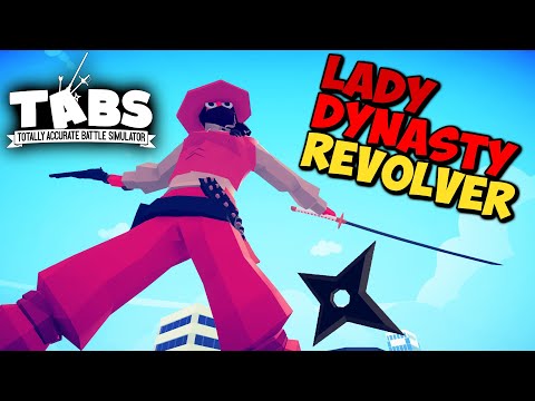 Lady Dynasty Revolver vs EVERY FACTION - Totally Accurate Battle Simulator TABS