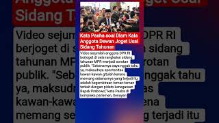 Download lagu Kata Pasha soal Diam Kala Anggota Dewan Joget Usai Sidang Tahunan #matalokal mp3